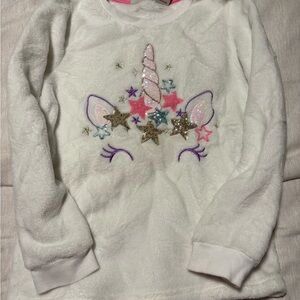 Unicorn Magic White Kids Sweatshirt